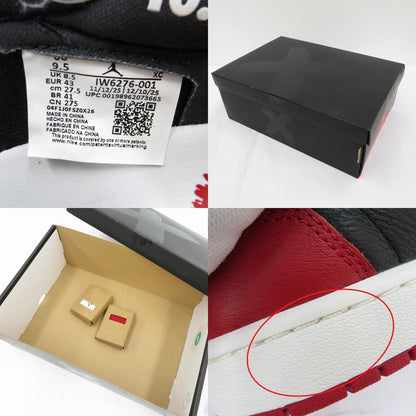 NIKE | ナイキ Air Jordan 1 Retro Low OG 'Banned' スニーカー IW6276-001 エアジョーダン レッド 27.5cm【瀬戸大橋店】