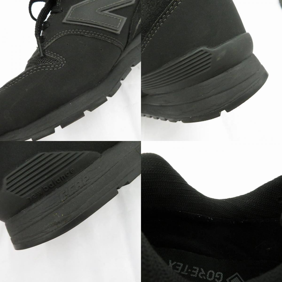 NEW BALANCE | ニューバランス 996 GORE-TEX 'Black/Castlerock' スニーカー CM996XAB ブラック 27cm【瀬戸大橋店】