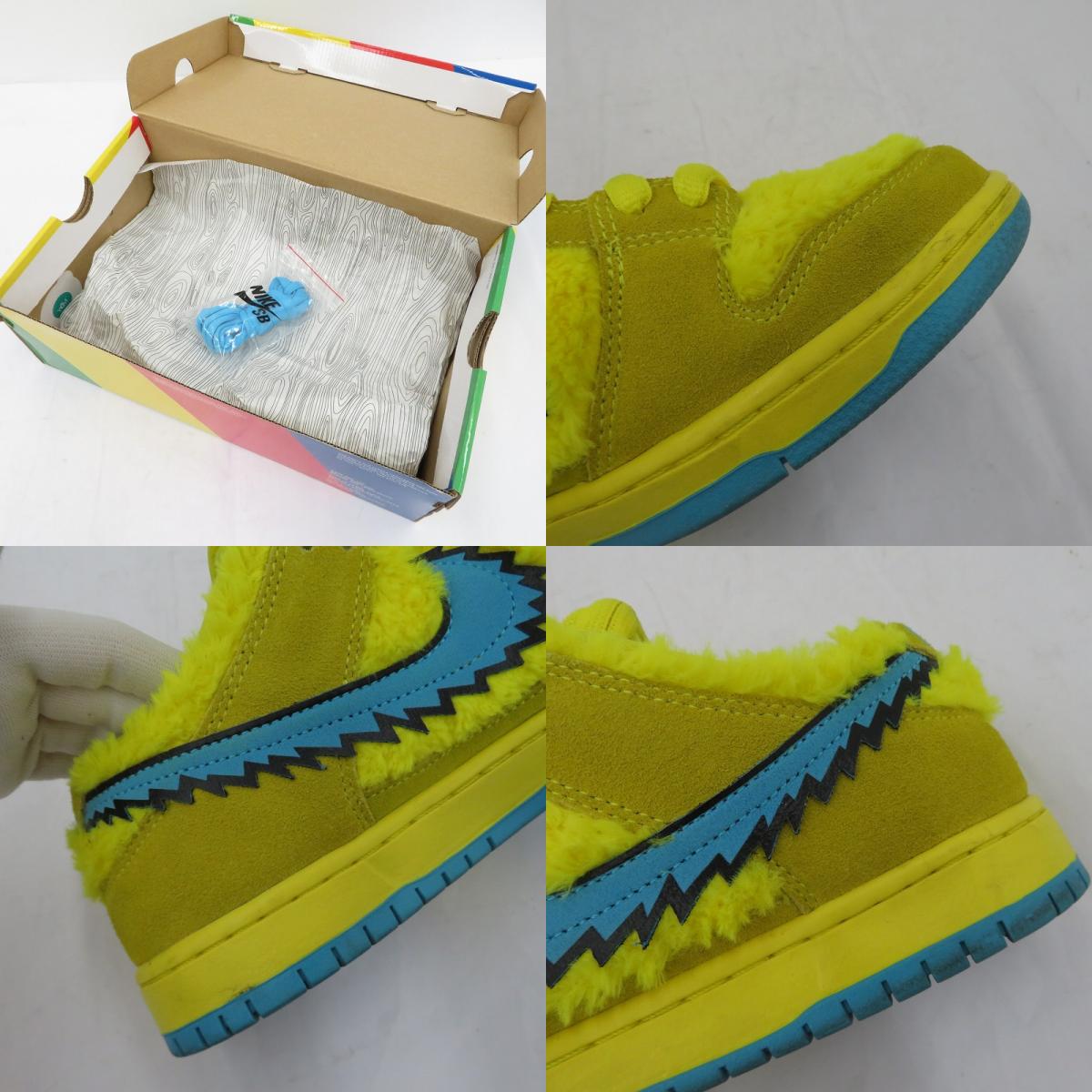 NIKE SB | ナイキエスビー ×Grateful Dead 'Yellow Bear' スニーカー CJ5378-700 ダンク イエロー 26.5cm【瀬戸大橋店】