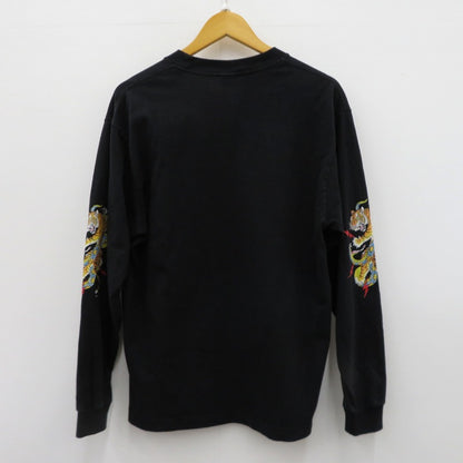 WACKOMARIA | ワコマリア WASHED HEAVY WEIGHT CREW NECK LS T-SHIRT 長袖Ｔシャツ 25FW-WMT-LT02 ブラック サイズ：S【瀬戸大橋店】