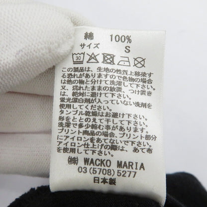 WACKOMARIA | ワコマリア WASHED HEAVY WEIGHT CREW NECK LS T-SHIRT 長袖Ｔシャツ 25FW-WMT-LT02 ブラック サイズ：S【瀬戸大橋店】
