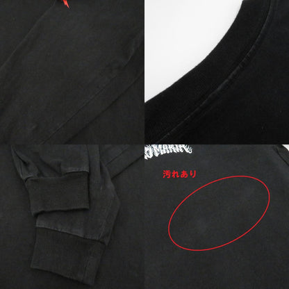 WACKOMARIA | ワコマリア WASHED HEAVY WEIGHT CREW NECK LS T-SHIRT 長袖Ｔシャツ 25FW-WMT-LT02 ブラック サイズ：S【瀬戸大橋店】