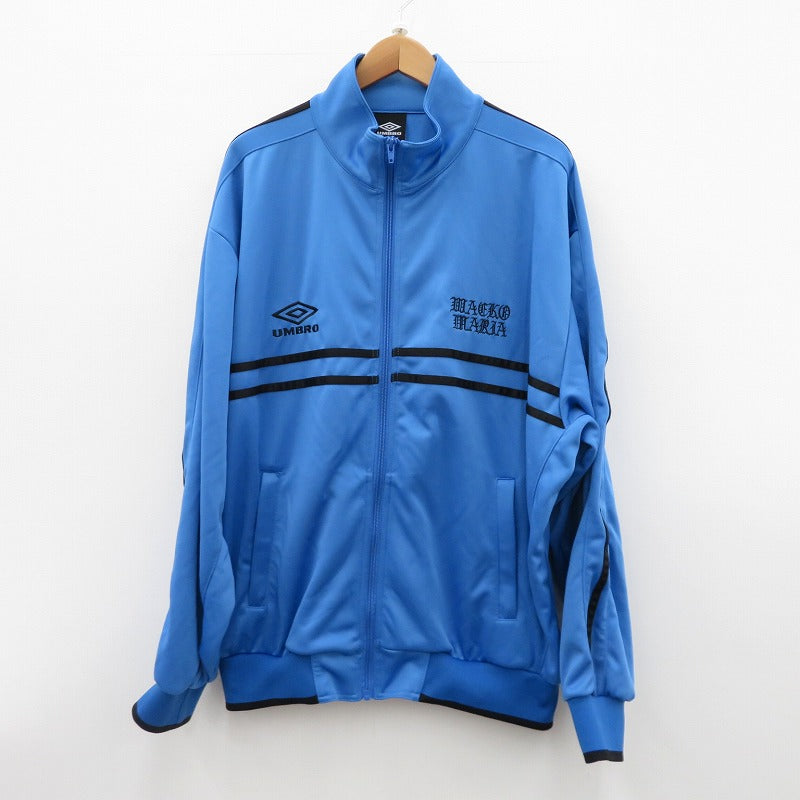 WACKOMARIA | ワコマリア UMBRO / TRACK JACKET ジャージ 26SS-WMO-UB03 ブルー サイズ：L【瀬戸大橋店】