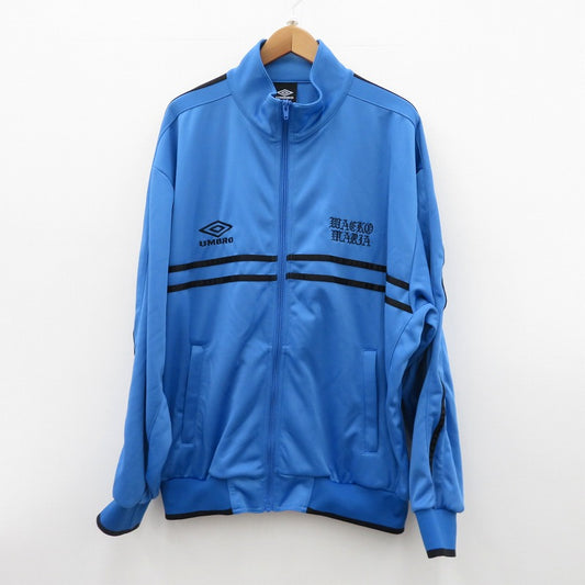WACKOMARIA | ワコマリア UMBRO / TRACK JACKET ジャージ 26SS-WMO-UB03 ブルー サイズ：L【瀬戸大橋店】