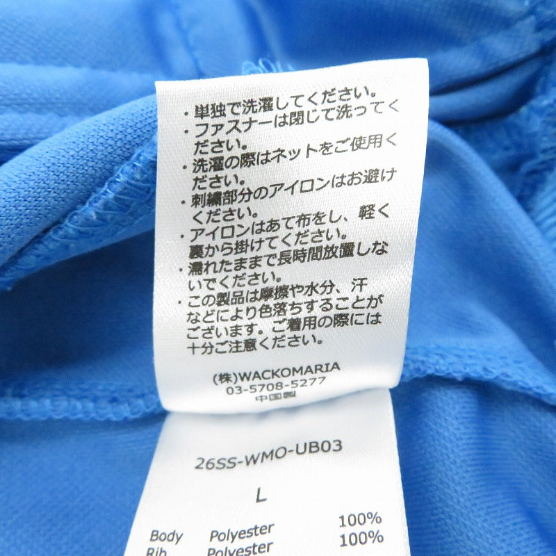 WACKOMARIA | ワコマリア UMBRO / TRACK JACKET ジャージ 26SS-WMO-UB03 ブルー サイズ：L【瀬戸大橋店】