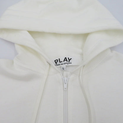 PLAY COMME des GARCONS | プレイコムデギャルソン パーカー AX-T294 ホワイト サイズ：L【瀬戸大橋店】