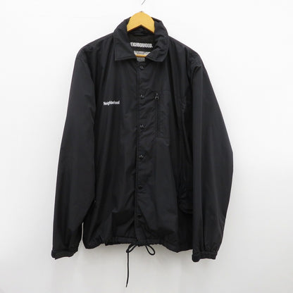 NEIGHBORHOOD | ネイバーフッド ID/NE-JKT その他アウター 182TSNH-JKM14 コーチジャケット ブラック サイズ：L【瀬戸大橋店】