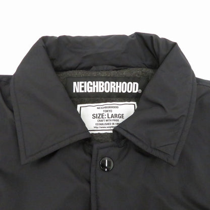 NEIGHBORHOOD | ネイバーフッド ID/NE-JKT その他アウター 182TSNH-JKM14 コーチジャケット ブラック サイズ：L【瀬戸大橋店】