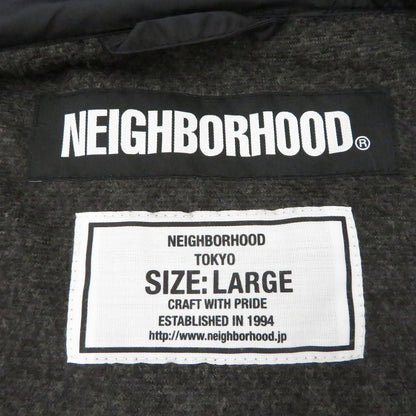 NEIGHBORHOOD | ネイバーフッド ID/NE-JKT その他アウター 182TSNH-JKM14 コーチジャケット ブラック サイズ：L【瀬戸大橋店】