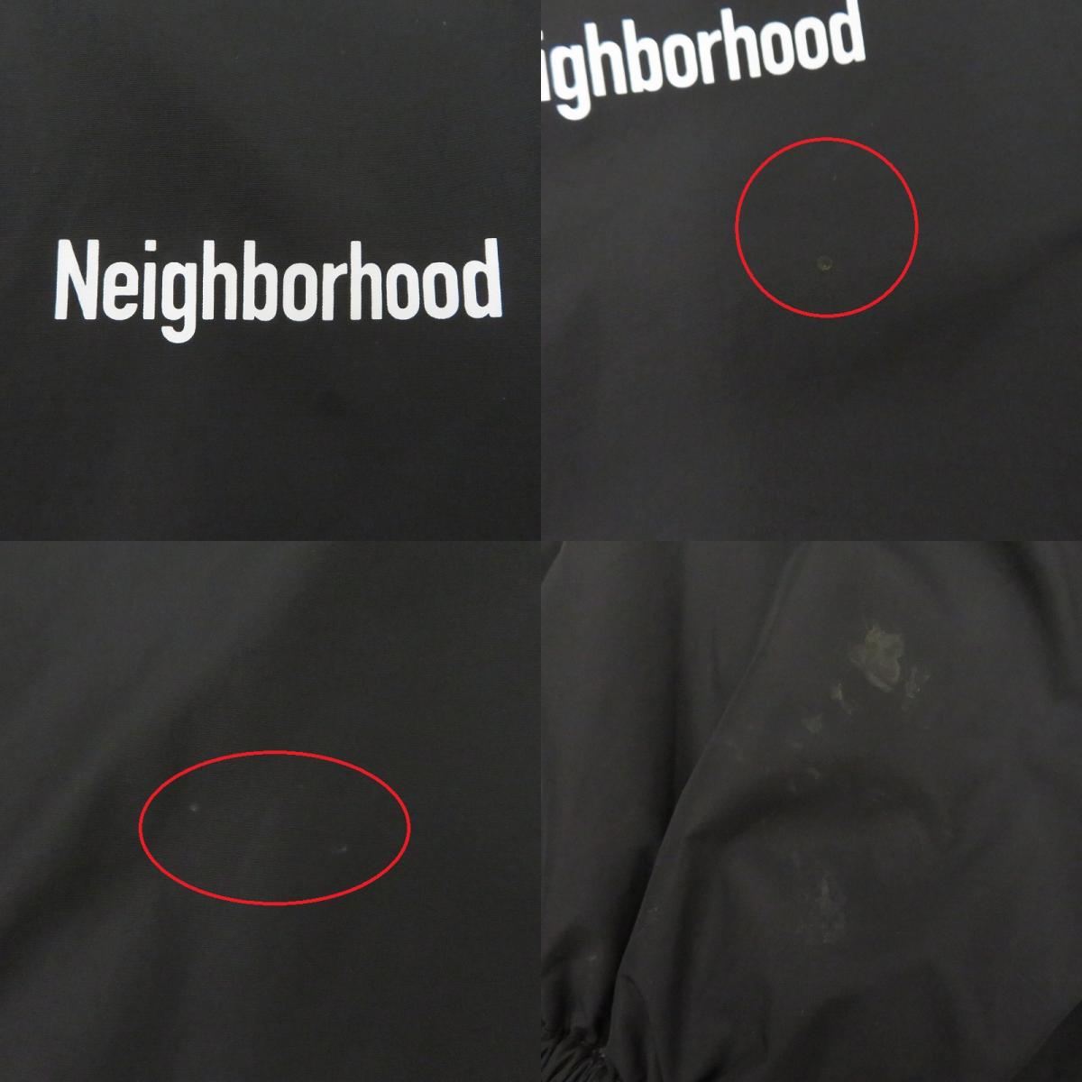 NEIGHBORHOOD | ネイバーフッド ID/NE-JKT その他アウター 182TSNH-JKM14 コーチジャケット ブラック サイズ：L【瀬戸大橋店】