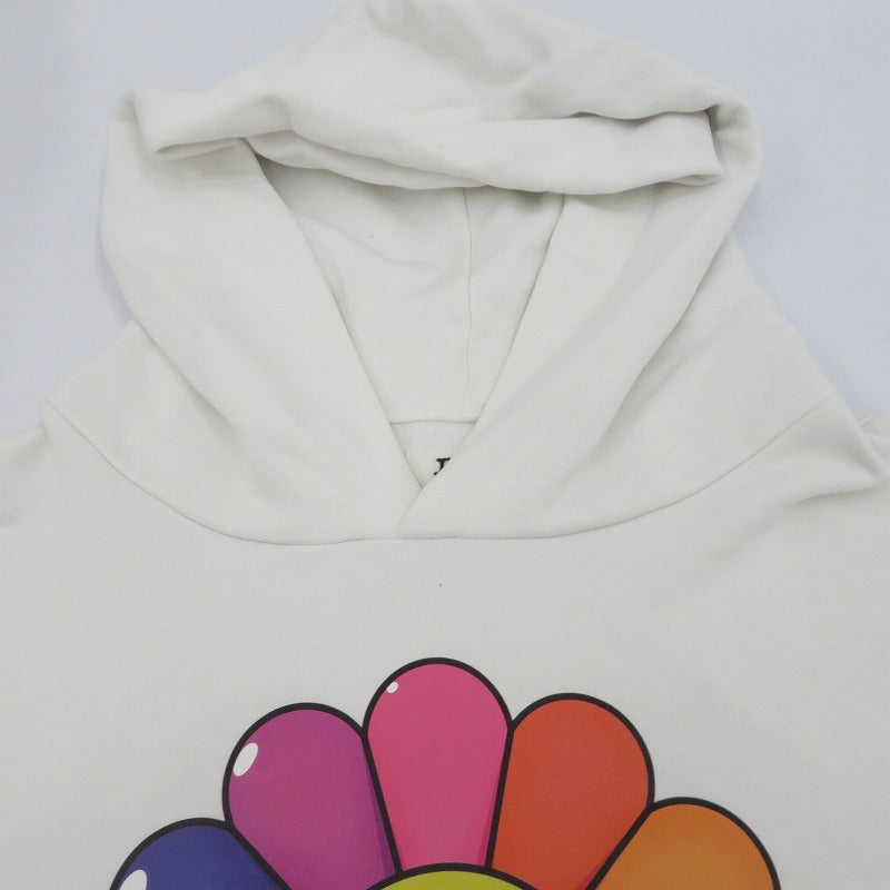J Balvin×Takashi Murakami パーカー ホワイト サイズ：XL【瀬戸大橋店】