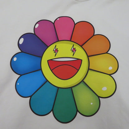 J Balvin×Takashi Murakami パーカー ホワイト サイズ：XL【瀬戸大橋店】