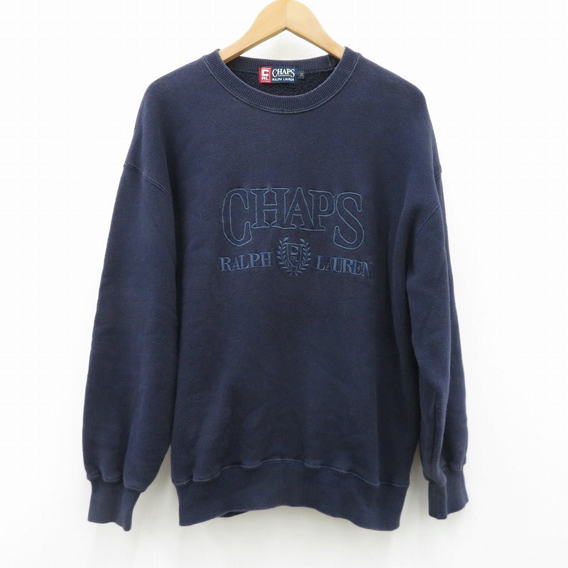 CHAPS RALPHLAUREN | チャプスラルフローレン スウェット ネイビー サイズ：M【瀬戸大橋店】