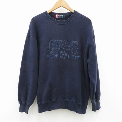 CHAPS RALPHLAUREN | チャプスラルフローレン スウェット ネイビー サイズ：M【瀬戸大橋店】