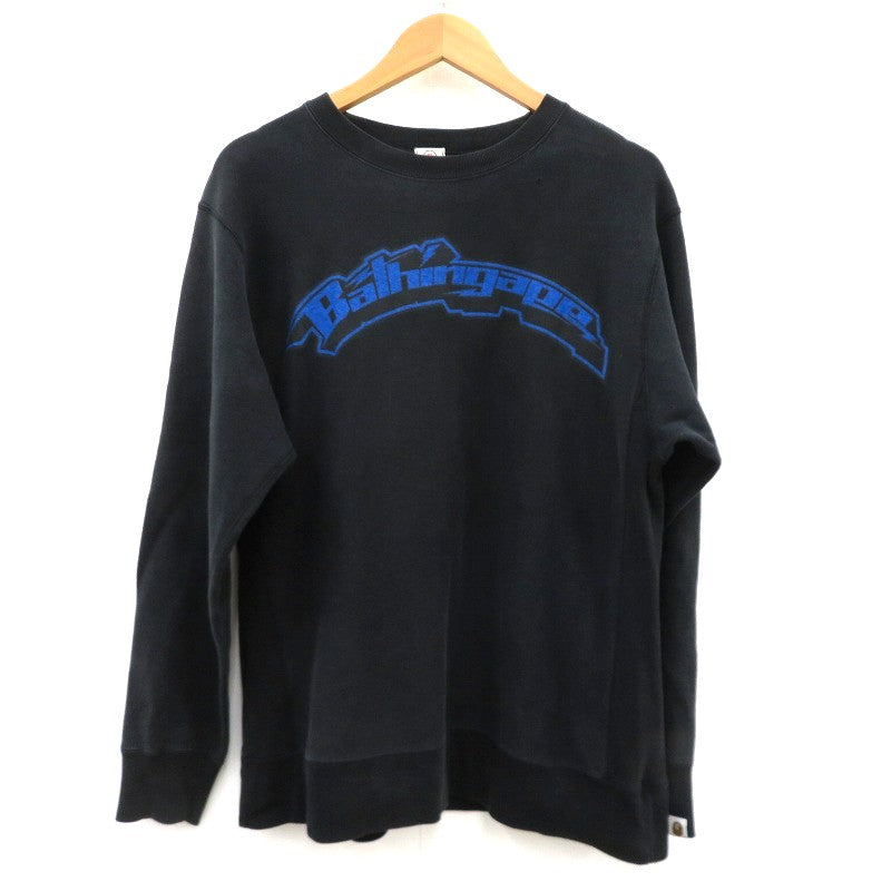 A BATHING APE | アベイシングエイプ スウェット ブラック サイズ：M【瀬戸大橋店】