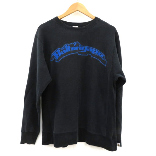 A BATHING APE | アベイシングエイプ スウェット ブラック サイズ：M【瀬戸大橋店】