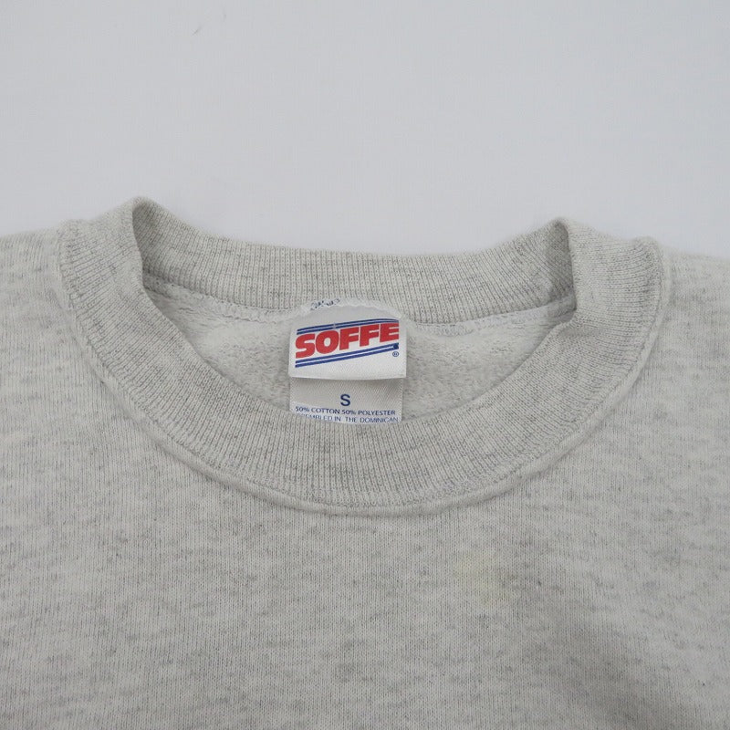 SOFFE AIR FORCE スウェット グレー サイズ：S【瀬戸大橋店】