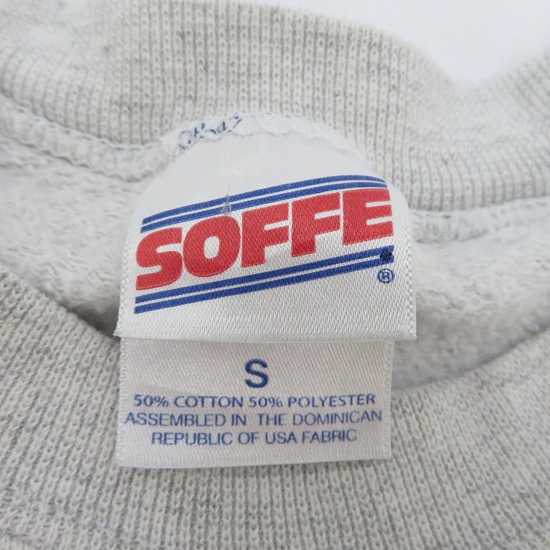 SOFFE AIR FORCE スウェット グレー サイズ：S【瀬戸大橋店】