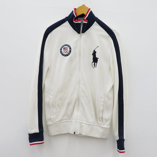 POLO RALPH LAUREN | ポロ・ラルフローレン 2012ｵﾘﾝﾋﾟｯｸｱﾒﾘｶ代表 ブルゾン ホワイト サイズ：S【瀬戸大橋店】