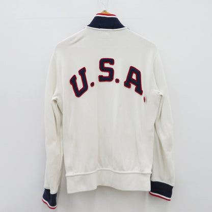 POLO RALPH LAUREN | ポロ・ラルフローレン 2012ｵﾘﾝﾋﾟｯｸｱﾒﾘｶ代表 ブルゾン ホワイト サイズ：S【瀬戸大橋店】