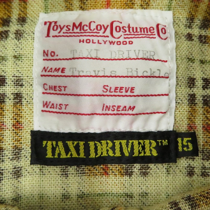 TOYS McCOY | トイズマッコイ TAXI DRIVER 長袖シャツ マルチカラー【瀬戸大橋店】