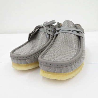 Clarks | クラークス Wallabee Grey Croc その他靴 26176573 7085 レザーシューズ グレー 26.5cm【瀬戸大橋店】