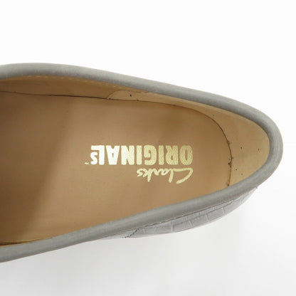 Clarks | クラークス Wallabee Grey Croc その他靴 26176573 7085 レザーシューズ グレー 26.5cm【瀬戸大橋店】