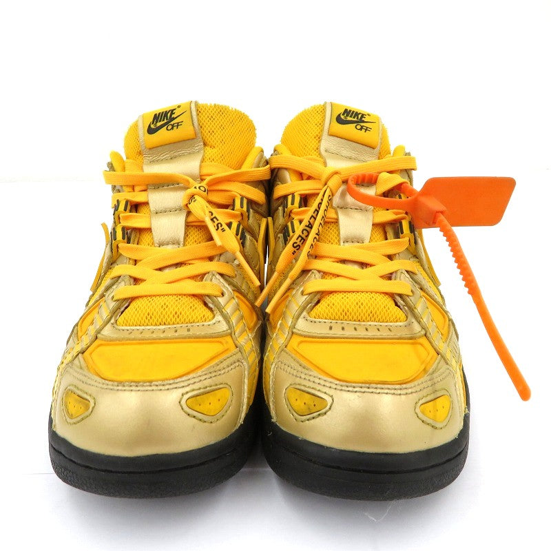 NIKE | ナイキ ×Off-White Air Rubber Dunk スニーカー CU6015-700 ダンク イエロー 26.5cm【瀬戸大橋店】
