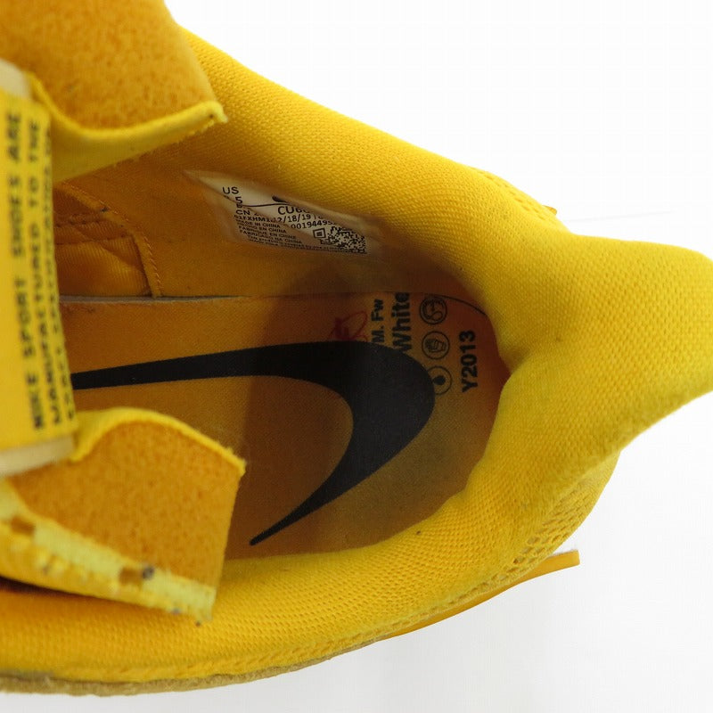 NIKE | ナイキ ×Off-White Air Rubber Dunk スニーカー CU6015-700 ダンク イエロー 26.5cm【瀬戸大橋店】