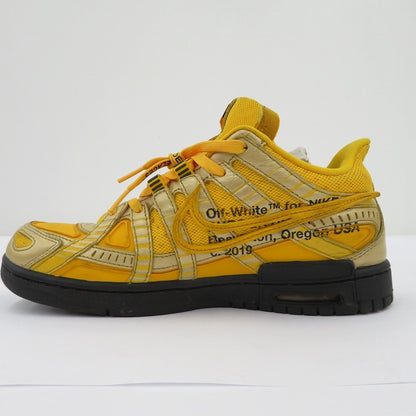 NIKE | ナイキ ×Off-White Air Rubber Dunk スニーカー CU6015-700 ダンク イエロー 26.5cm【瀬戸大橋店】