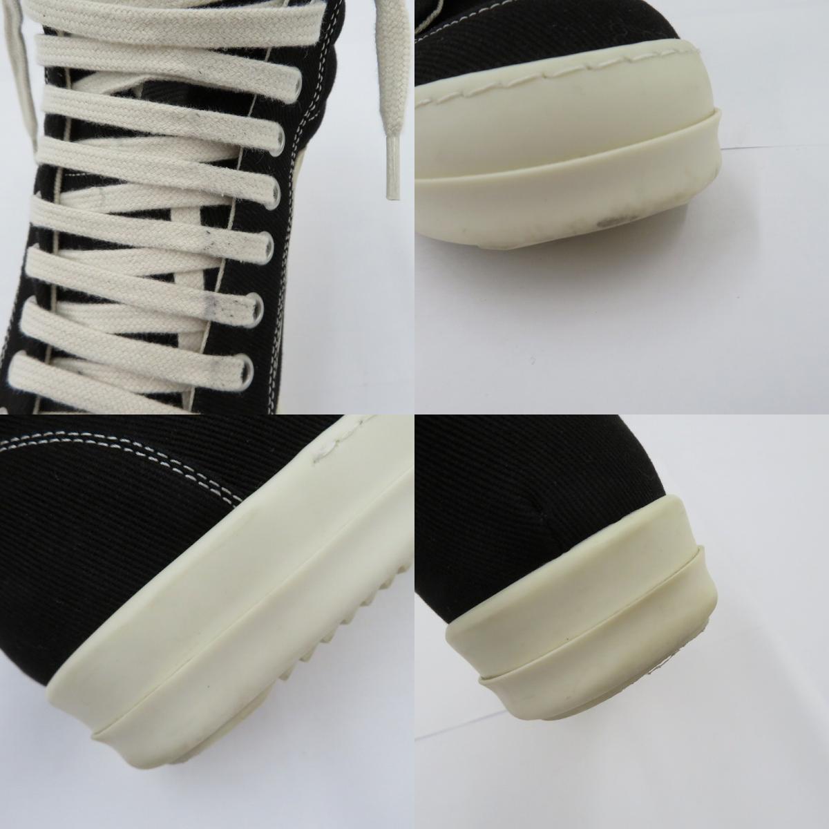Rick Owens | リックオウエンス DRKSHDW VINTAGE HIGH SNEAKS スニーカー DU02D2810 DOLVS ブラック 27cm【瀬戸大橋店】
