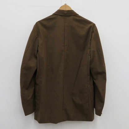 markaware | マーカウェア SUCK COAT ORGANIC WOOL TROPICAL テーラードジャケット A21A-03JK01C ブラウン サイズ：1【瀬戸大橋店】