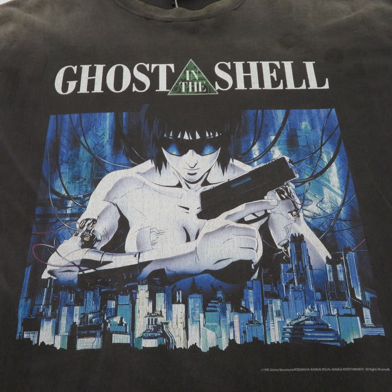 SAINT MICHAEL | セントマイケルセイントマイケル ×攻殻機動隊 半袖Ｔシャツ グレー サイズ：XL【瀬戸大橋店】