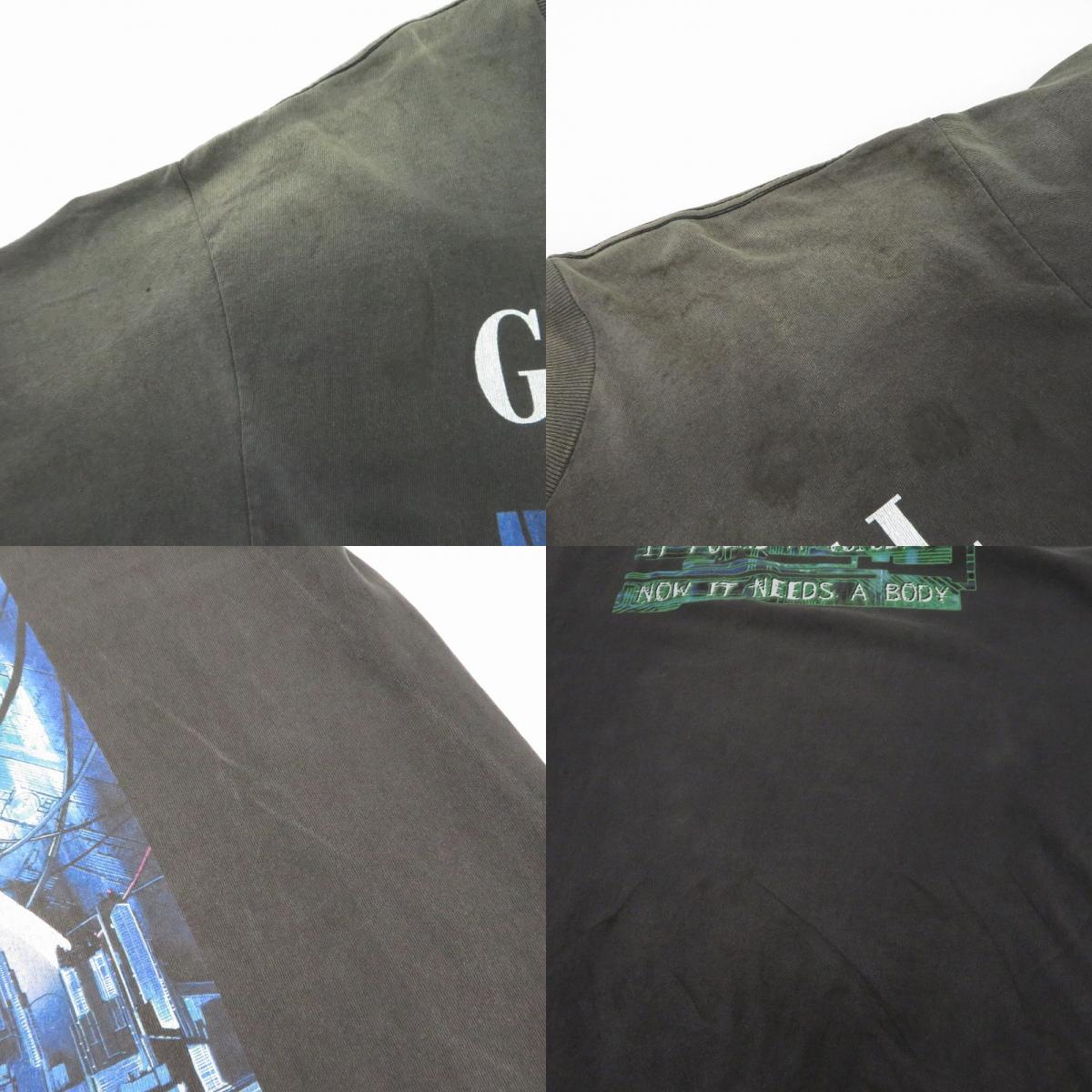 SAINT MICHAEL | セントマイケルセイントマイケル ×攻殻機動隊 半袖Ｔシャツ グレー サイズ：XL【瀬戸大橋店】