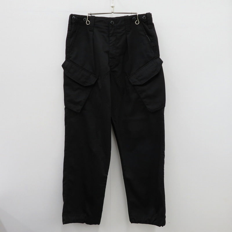 イギリス軍 ROYAL NAVY COMBAT カーゴパンツ 26WP89 ブラック【瀬戸大橋店】