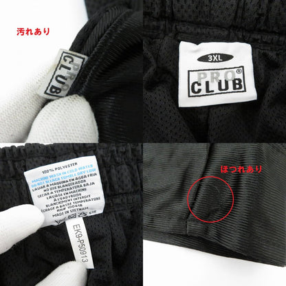 PRO CLUB | プロクラブ HEAVY MESH SHORT PANTS ショートパンツ ｻｲｽﾞ:3XL ブラック【瀬戸大橋店】
