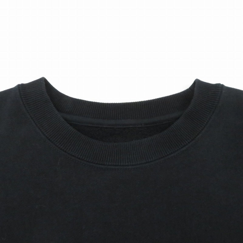 BEAMS | ビームス newT / Sweatshirt スウェット 75-13-0464-146 ブラック サイズ：XS【瀬戸大橋店】