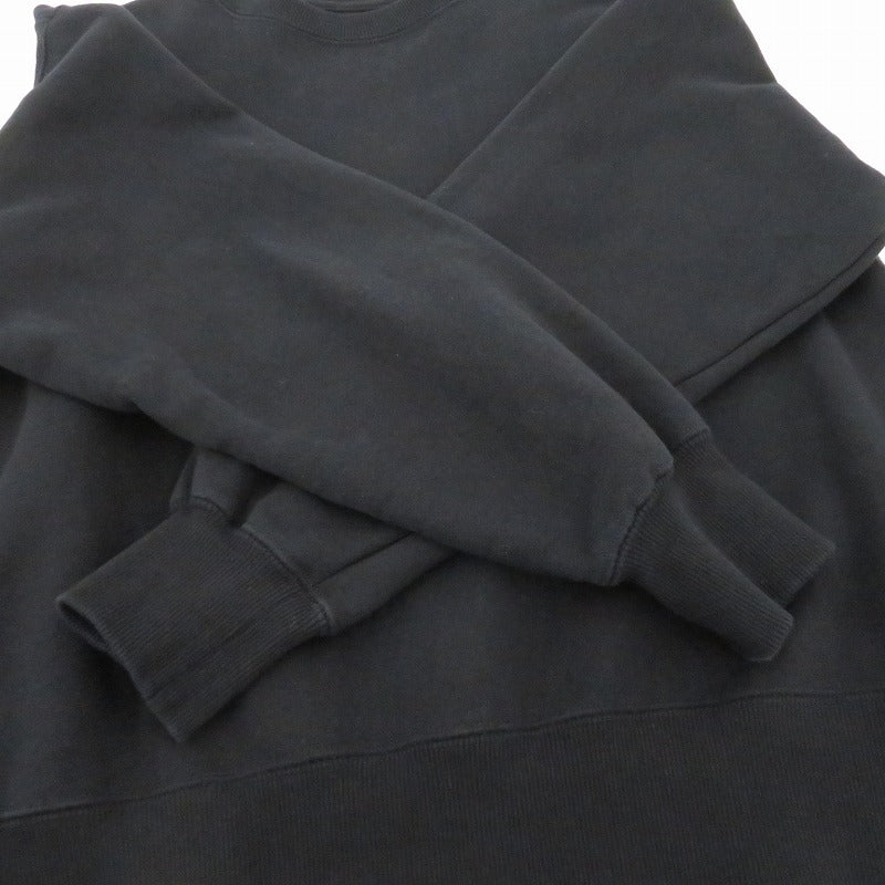 BEAMS | ビームス newT / Sweatshirt スウェット 75-13-0464-146 ブラック サイズ：XS【瀬戸大橋店】