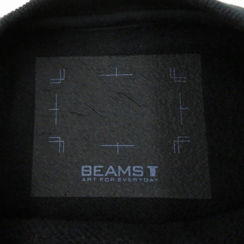 BEAMS | ビームス newT / Sweatshirt スウェット 75-13-0464-146 ブラック サイズ：XS【瀬戸大橋店】