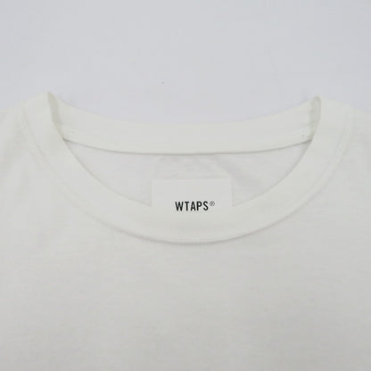 W)TAPS | ダブルタップス Aii / SS / Cotton. League 半袖Ｔシャツ 231ATDT-CSM40 ホワイト サイズ：1【瀬戸大橋店】