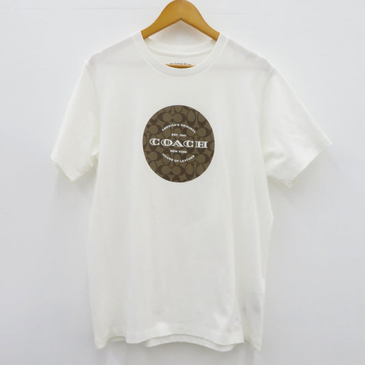 COACH | コーチ 半袖Ｔシャツ 233092 ホワイト サイズ：M【瀬戸大橋店】