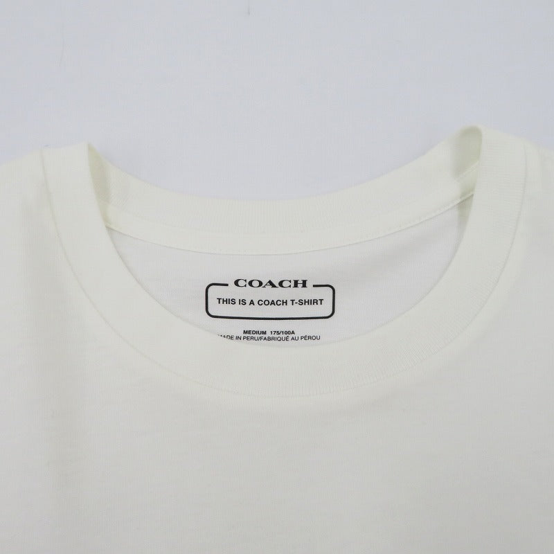COACH | コーチ 半袖Ｔシャツ 233092 ホワイト サイズ：M【瀬戸大橋店】
