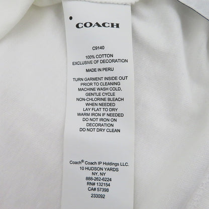 COACH | コーチ 半袖Ｔシャツ 233092 ホワイト サイズ：M【瀬戸大橋店】