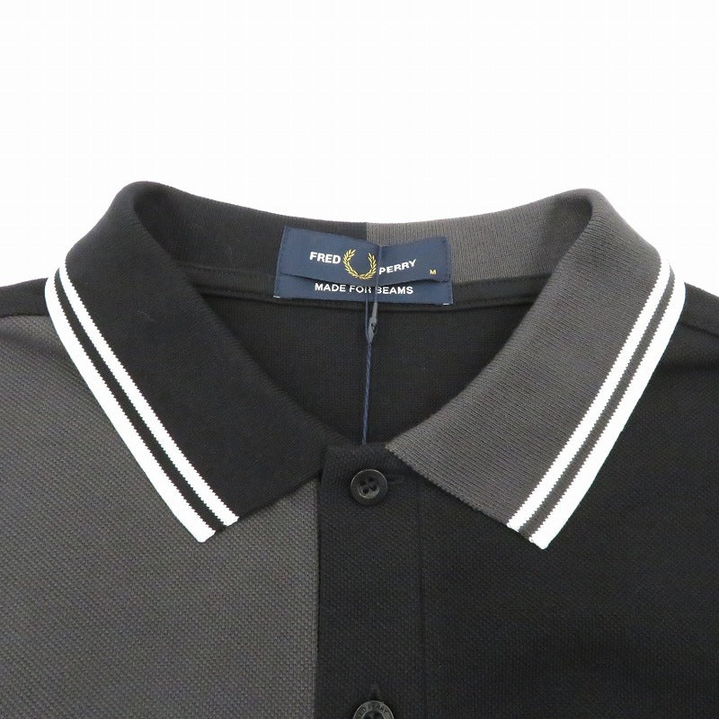 FRED PERRY | フレッドペリー BEAMS別注 ポロシャツ ブラック サイズ：M【瀬戸大橋店】
