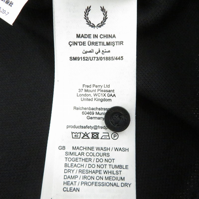 FRED PERRY | フレッドペリー BEAMS別注 ポロシャツ ブラック サイズ：M【瀬戸大橋店】
