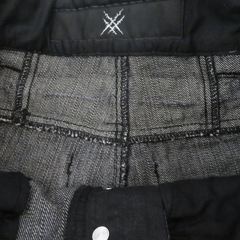 TYPE REBEL LACE FLARE DENIM デニムパンツ 2606-TSD-FPT グレー サイズ：1【瀬戸大橋店】