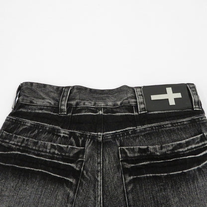 TYPE REBEL LACE FLARE DENIM デニムパンツ 2606-TSD-FPT グレー サイズ：1【瀬戸大橋店】