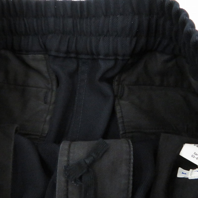 GOMME PANTS パンツ W1503071 イージーパンツ ネイビー サイズ：1【瀬戸大橋店】