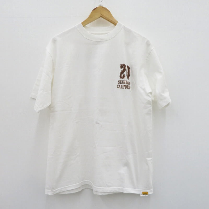 STANDARD CALIFORNIA | スタンダードカリフォルニア SD 20th Anniversary Logo Tee 半袖Ｔシャツ ホワイト サイズ：L【瀬戸大橋店】