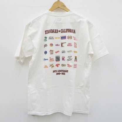 STANDARD CALIFORNIA | スタンダードカリフォルニア SD 20th Anniversary Logo Tee 半袖Ｔシャツ ホワイト サイズ：L【瀬戸大橋店】